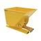 Vestil Medium Duty Self-Dumping Hopper 1 Cubic Yard 4000 lb Yellow D-100-MD-YEL - alternate 1